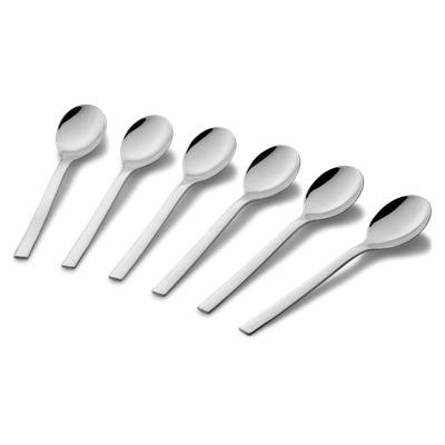 Set lingurite WMF Nuova, 6 piese, 15.5 cm, Cromargan®