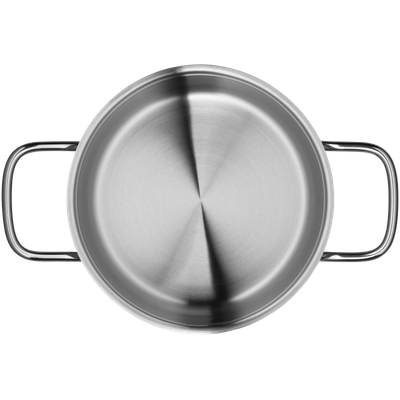 Oala inalta cu capac WMF Diadem Plus, 16 cm, 2 L, Cromargan®, argintiu