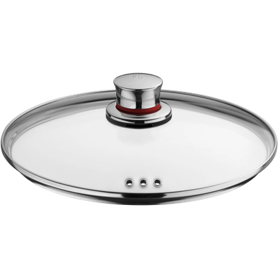 Capac de sticla WMF Quality One, 24 cm, Cromargan®, transparent