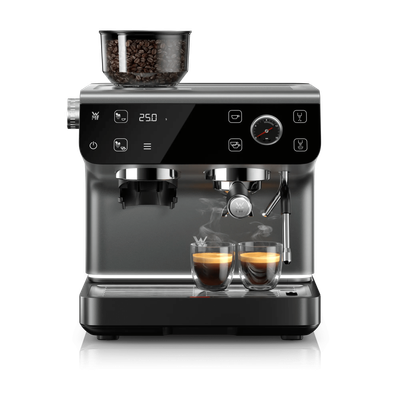 Espressor manual WMF Espresso Pro, cantar integrat, 2.6L, negru