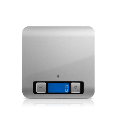 Cantar de bucatarie WMF, 5 kg, functie tara, otel inoxidabil, 