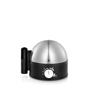 Fierbator de oua WMF Stelio 415070011, Cromargan®, negru & argintiu