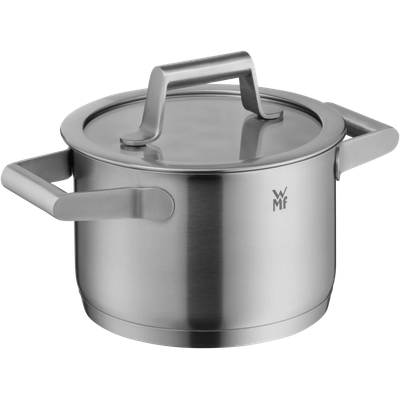 Set de 5 oale cu capac WMF Comfort Line, inductie, mat, Cromargan®