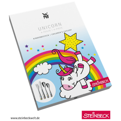 Set de tacamuri pentru copii WMF Unicorn, 4 piese
