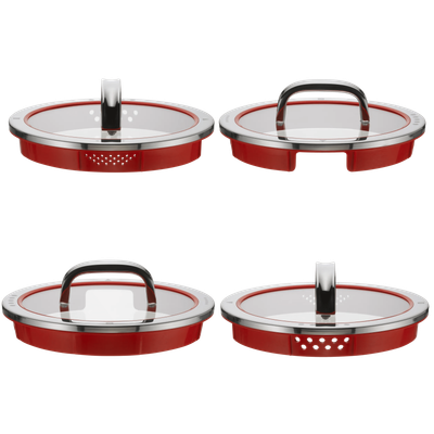 Set de 5 piese WMF Function, Cromargan®, baza TransTherm®, argintiu