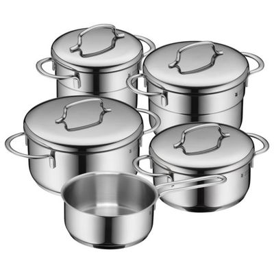 Set de 5 piese WMF Mini, TransTherm®, Cromargan®, inductie
