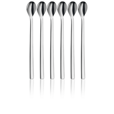 Set de 6 lingurite cocktail WMF Nuova, 22 cm, Cromargan®