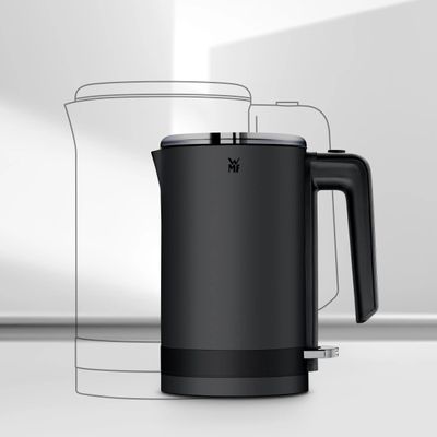 Fierbator WMF KITCHENminis®, 1800W, 0.8L, baza 360°, Cromargan®