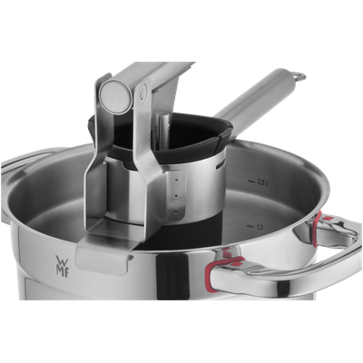 Presa multifunctionala WMF Profi Plus, inel de agatare, Cromargan®