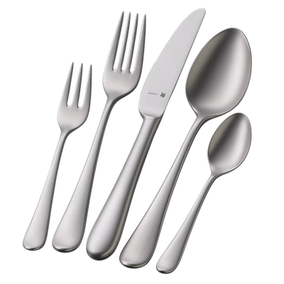 Set de tacamuri WMF Merit, 30 de piese, Cromargan protect®