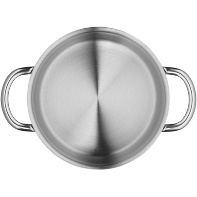 Oala cu capac, WMF Mini, 14 cm, 0.9L, Cromargan®, baza TransTherm®