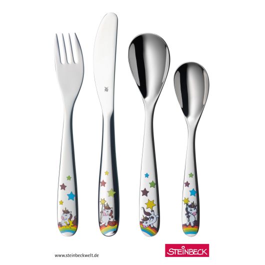 Set de tacamuri pentru copii WMF Unicorn, 4 piese