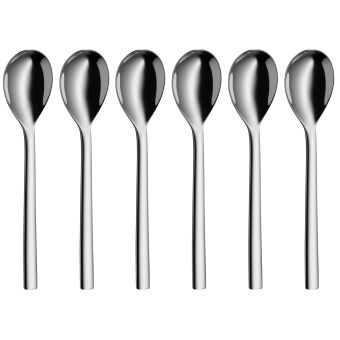 Set lingurite WMF Nuova, 6 piese, 15.5 cm, Cromargan®