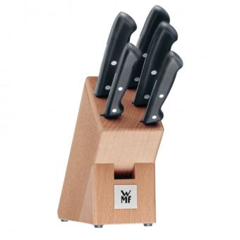 Set de 6 cutite WMF Classic Line, suport inclus