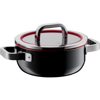 Oala cu capac WMF Fusiontec Functional, 20 cm, 2.4L, inductie
