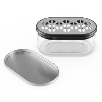 Razatoare branzeturi WMF cu recipient & capac, Cromargan®