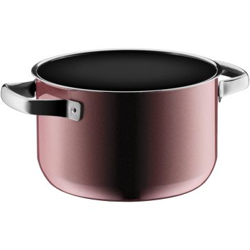 Oala cu capac de sticla WMF Fusiontec Mineral, 20 cm, 3.7L, inductie