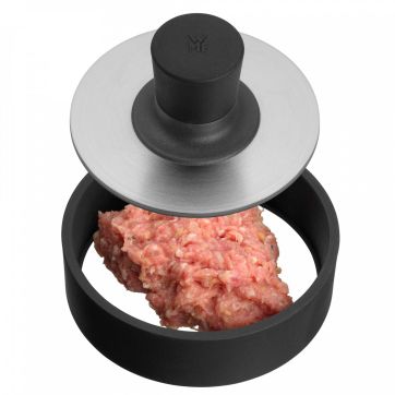 Presa pentru burgeri WMF BBQ Burgerpresse, Cromargan®, 12.5 x 5.3 cm
