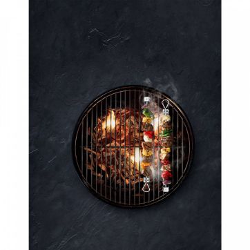 Set 2 frigarui pentru gratar WMF BBQ, Cromargan®, 46 cm