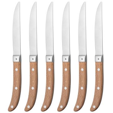 Set de cutite pentru friptura WMF Ranch, 6 piese, cutie din lemn