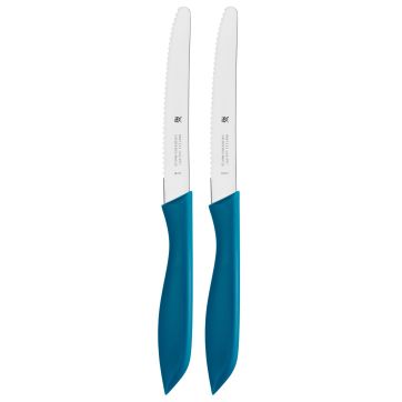Set 2 cutite WMF cu lame zimtate, bleu