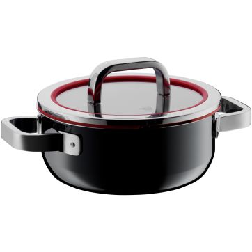 Oala cu capac WMF Fusiontec Functional, 20 cm, 2.4L, inductie