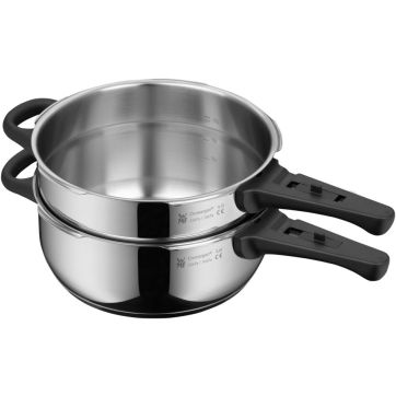 Set de oale sub presiune WMF Perfect, 2 piese, 3L si 4.5L, Cromargan®