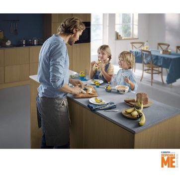 Set de tacamuri pentru copii WMF Minions, 4 piese, Cromargan®