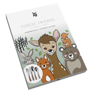 Set de tacamuri pentru copii WMF Forest Friends, 4 piese, Cromargan®