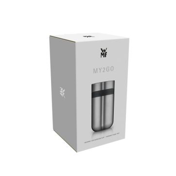 Termos WMF My2Go, pereti dubli, diametru 9.5 cm, Cromargan®